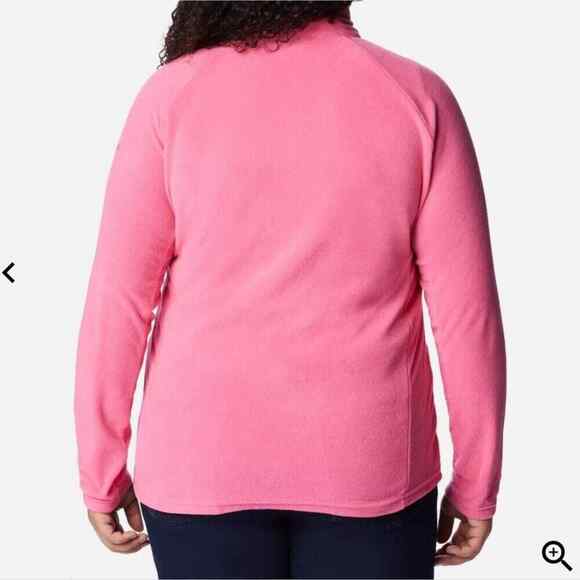 Columbia Women's Glacial IV 1/2 Zip - Plus Size super soft active shirt‎ size 2X - Picture 11 of 14